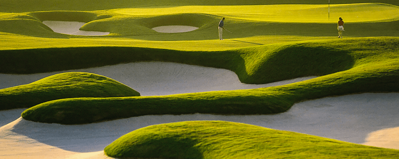 Taglio automatico dei fairway e dei rough al Santaluz