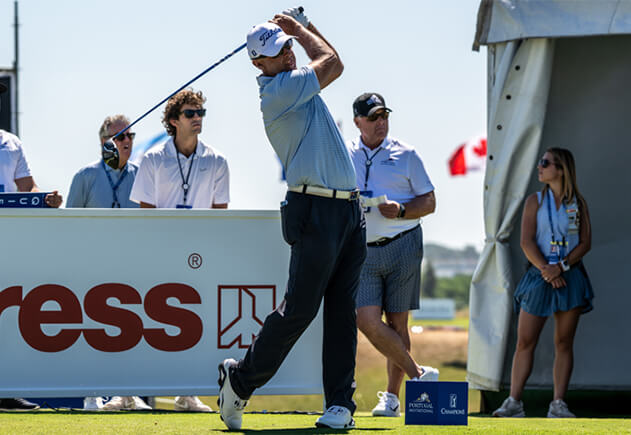 Kress showcases unmanned mowing during Portugal Invitational