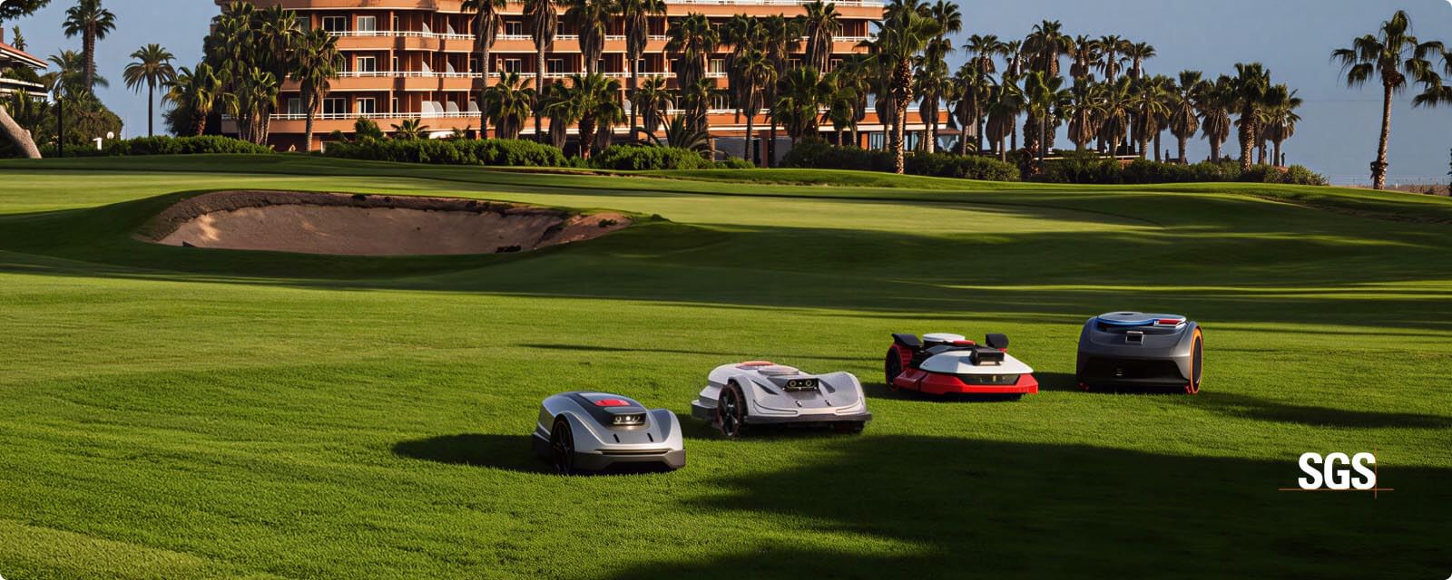 Four leading robotic mowers. One independent test.